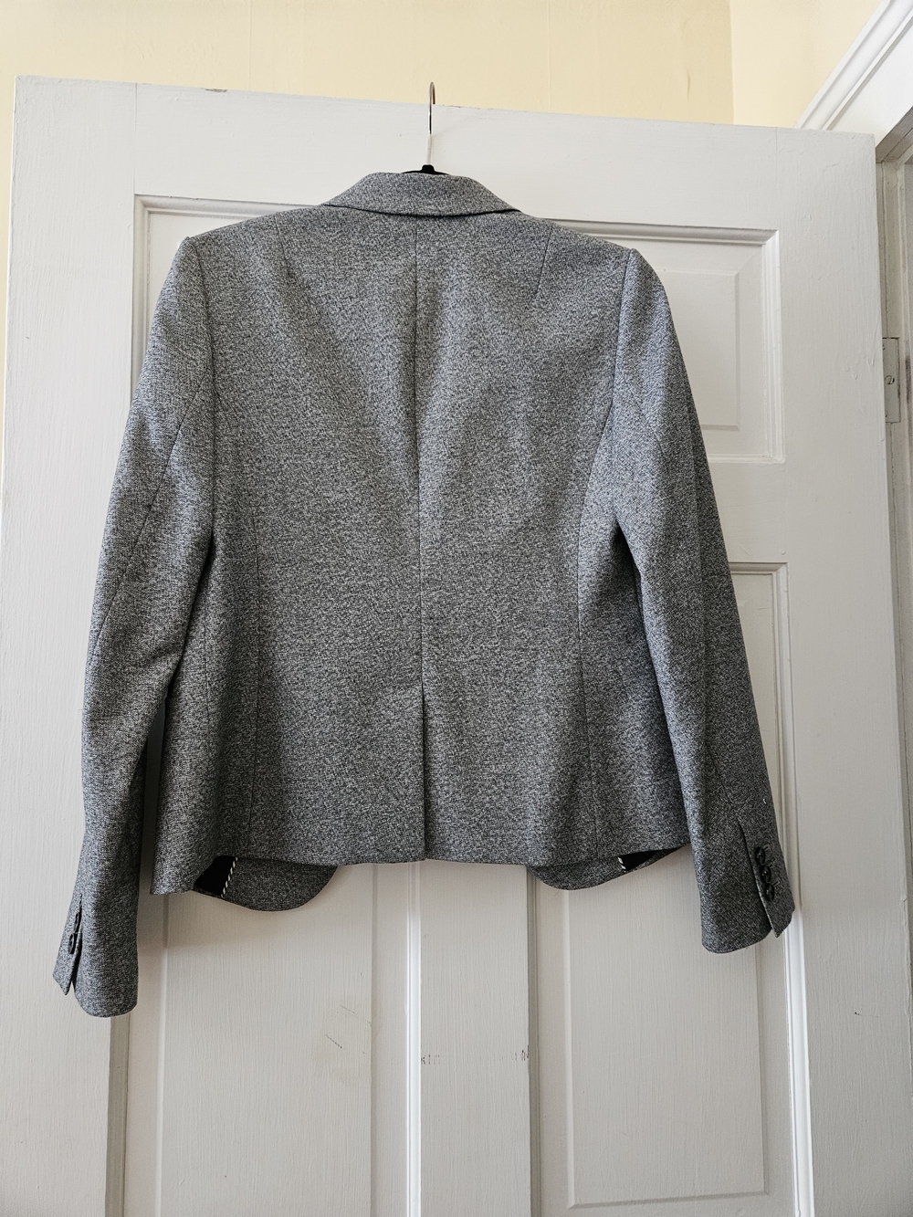 Banana Republic Heather Gray Tailored Women's Blazer